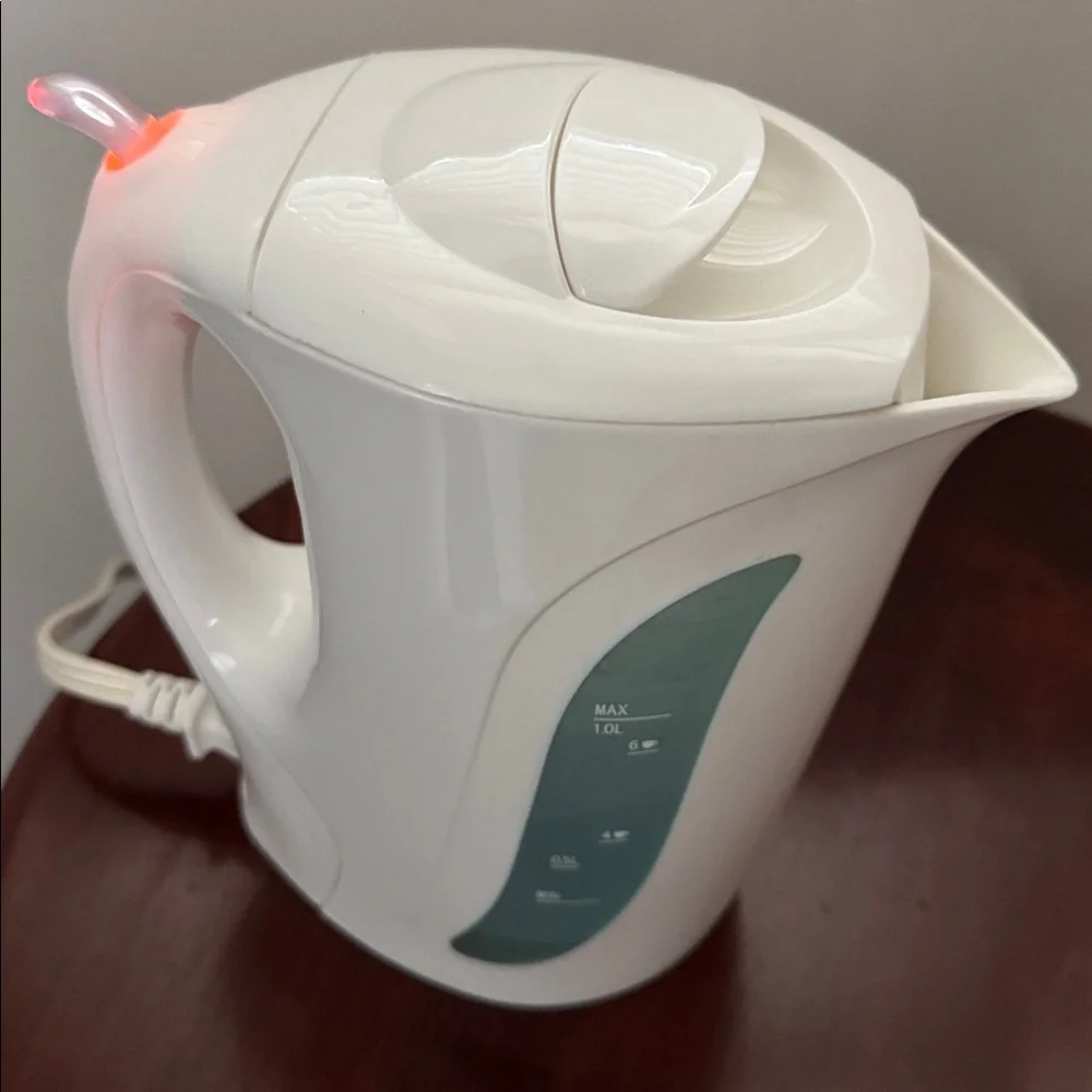 Proctor Silex ELECTRIC WATER KETTLE SAFETY HEATER 1 Liter 6C 1000W White K2070Y